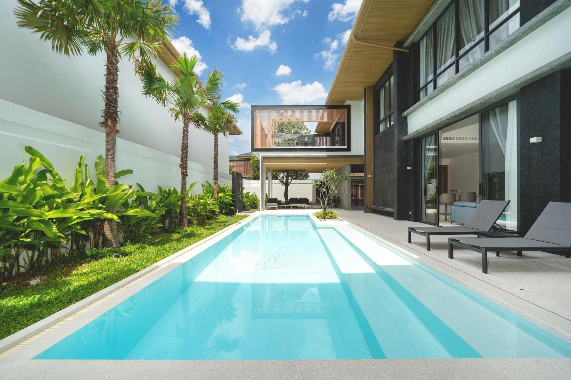 Exclusive & Luxurious 5Br Tropical Pool Villa Mouana Grande 96-3 บ้านบางคู ภายนอก รูปภาพ